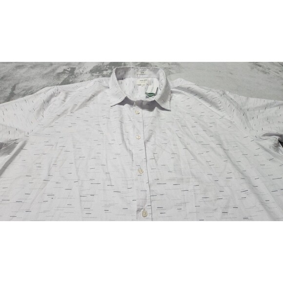 Julian & Mark Men's 3XL Textured Yarn Dye Check Shirt NWT - Picture 3 of 9